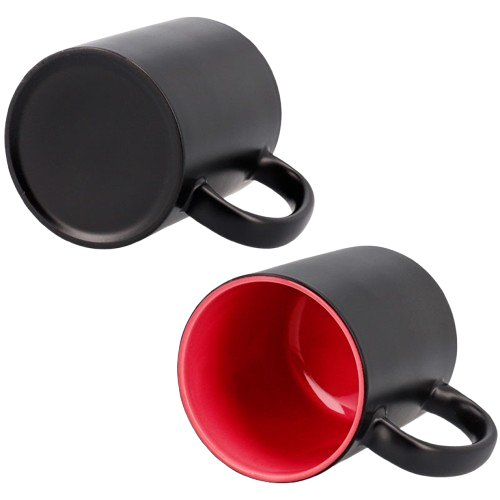 Matte Black Mugs - For Laser Engraving
